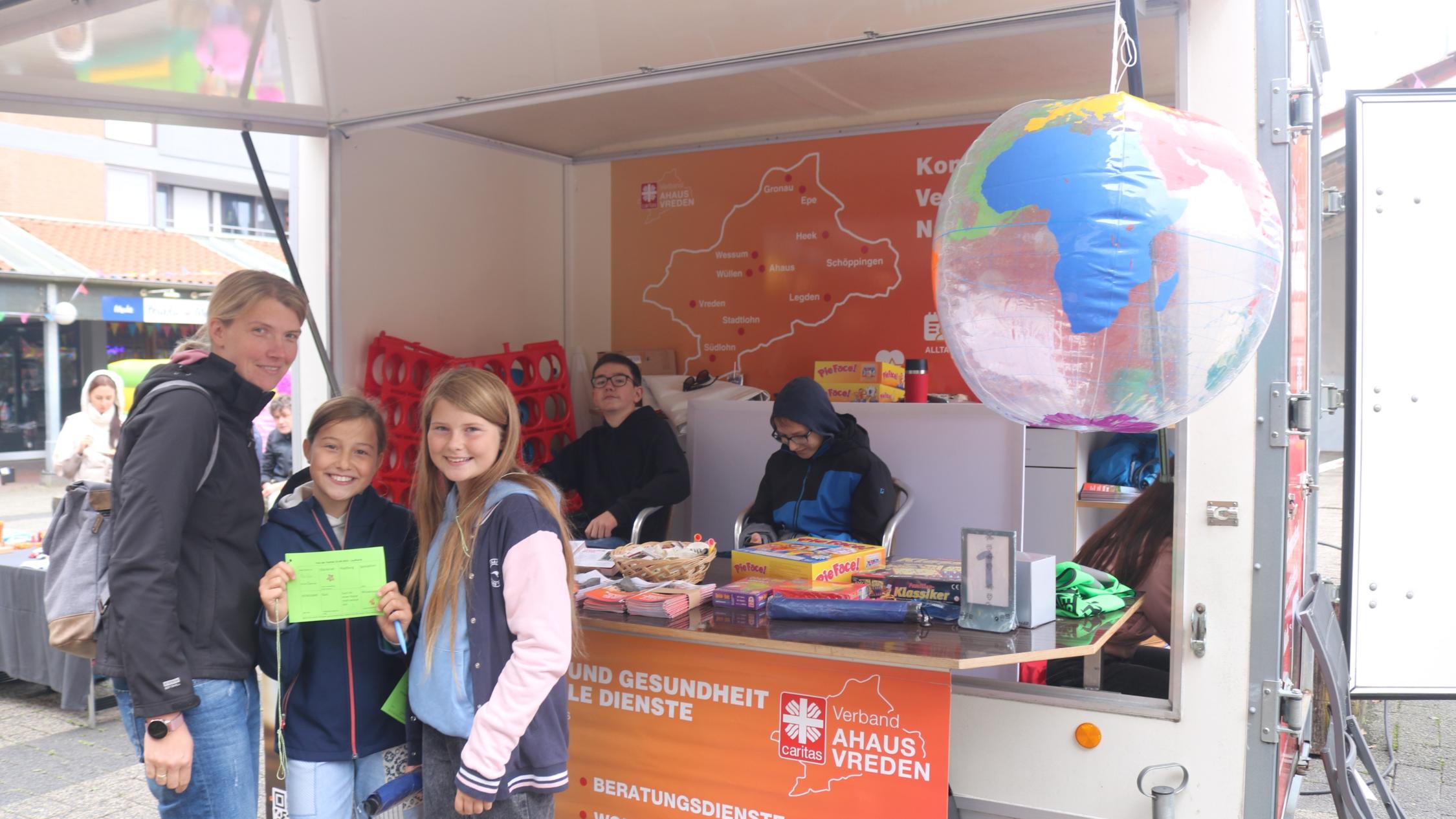 Der Caritasverband Ahaus-Vreden beteiligte sich am Fest der Vielfalt in Gronau.