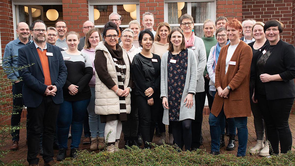 Gruppenfoto zum Abschluss des Einführungstages